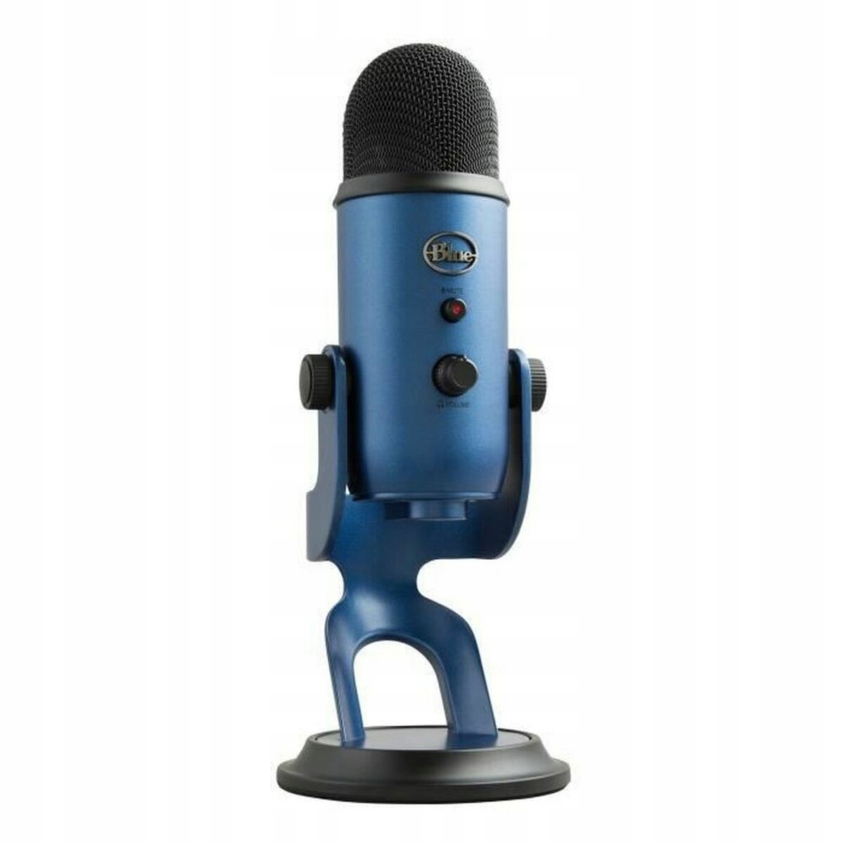 Mikrofon pojemnościowy studyjny BLUE YETI NIEBIESKI USB - granatowy