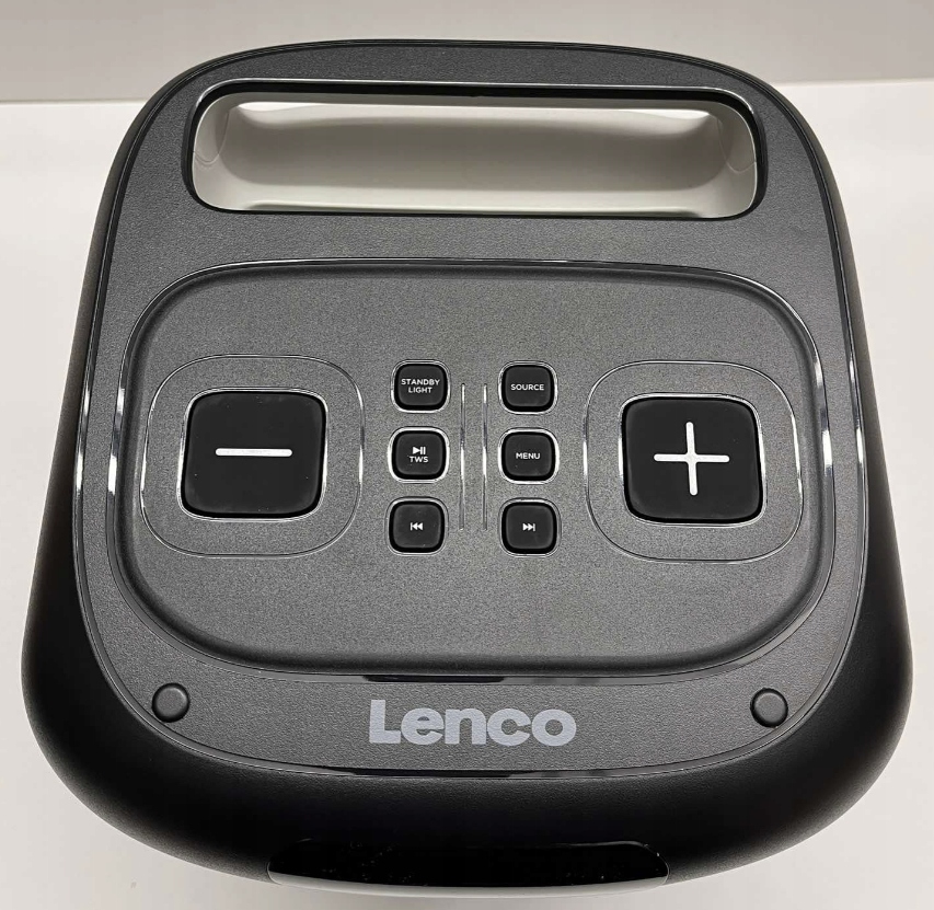 Przenośny głośnik Lenco PA-100 PartyBox Bluetooth 5.0 z TWS
