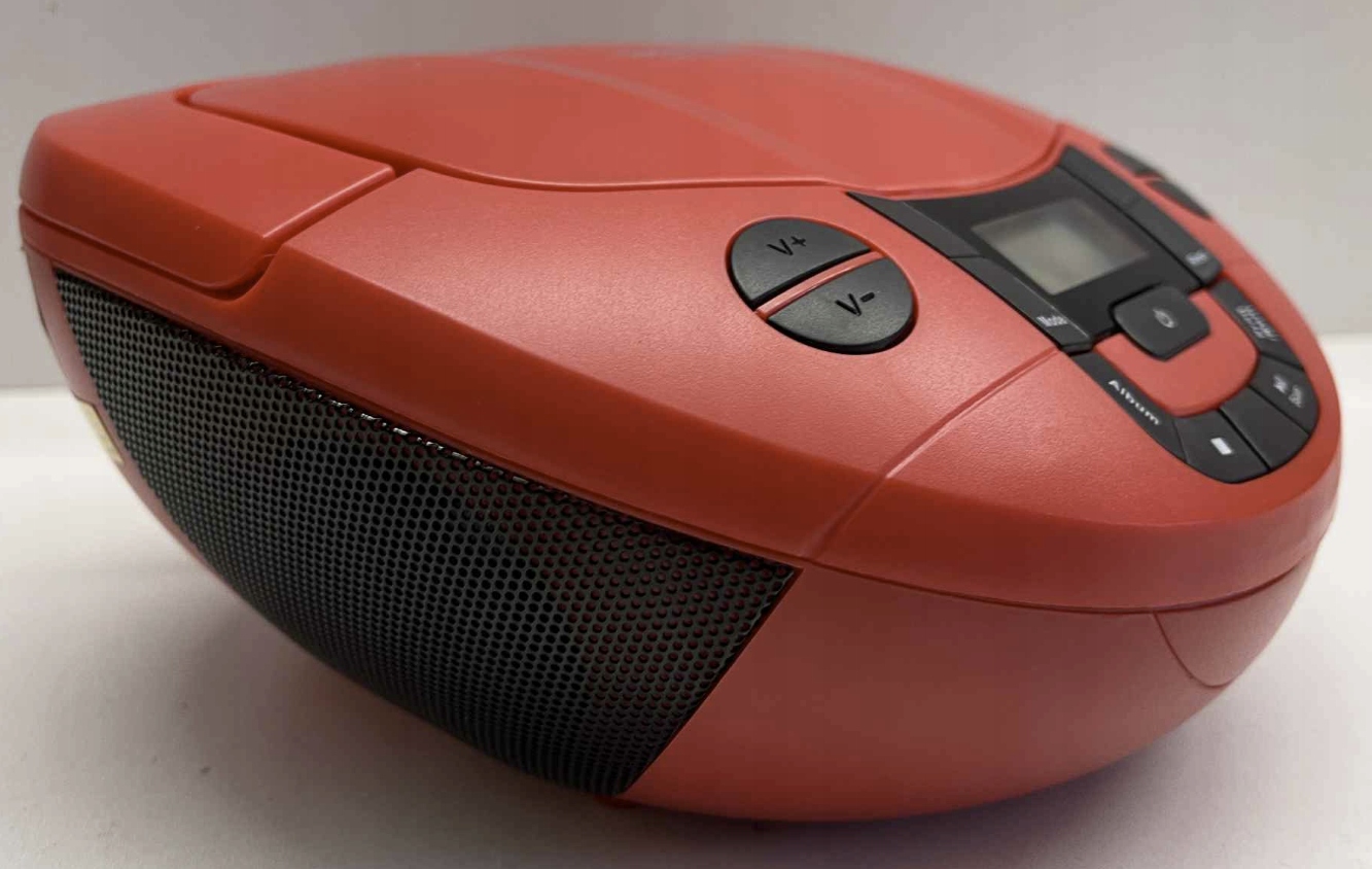 Radioodtwarzacz TechniSat VIOLA CD-1 LCD DAB+ MP3 AUX Bluetooth czerwony