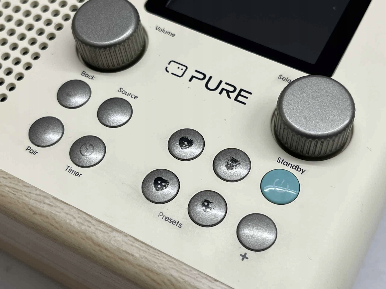 Radioodtwarzacz sieciowy DAB+, FM Pure Classic H4 Biały-dąb Bluetooth