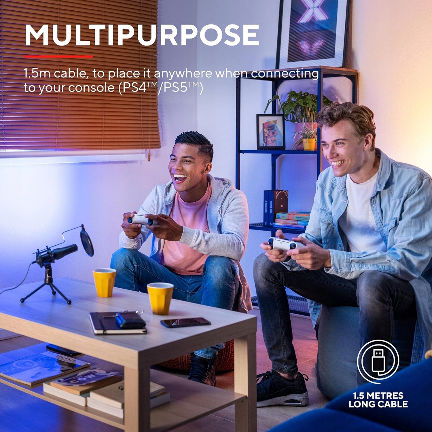 Trust Gaming GXT 232 Mantis 22656, Mikrofon Komputerowy ze Złączem USB