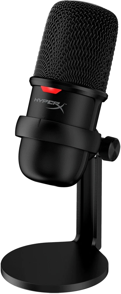 Mikrofon przewodowy pojemnościowy HyperX SoloCast USB Streaming Czarny