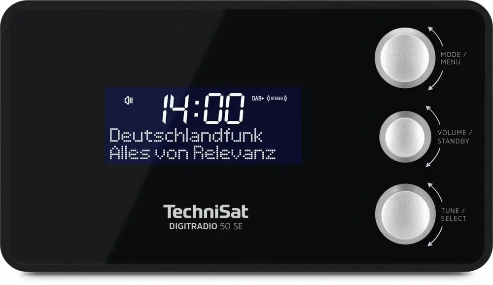 Radio sieciowe DAB+, FM TechniSat DIGITRADIO 50 SE Czarny HIT !