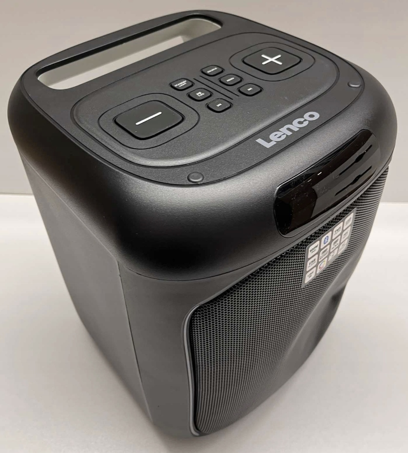 Przenośny głośnik Lenco PA-100 PartyBox Bluetooth 5.0 z TWS