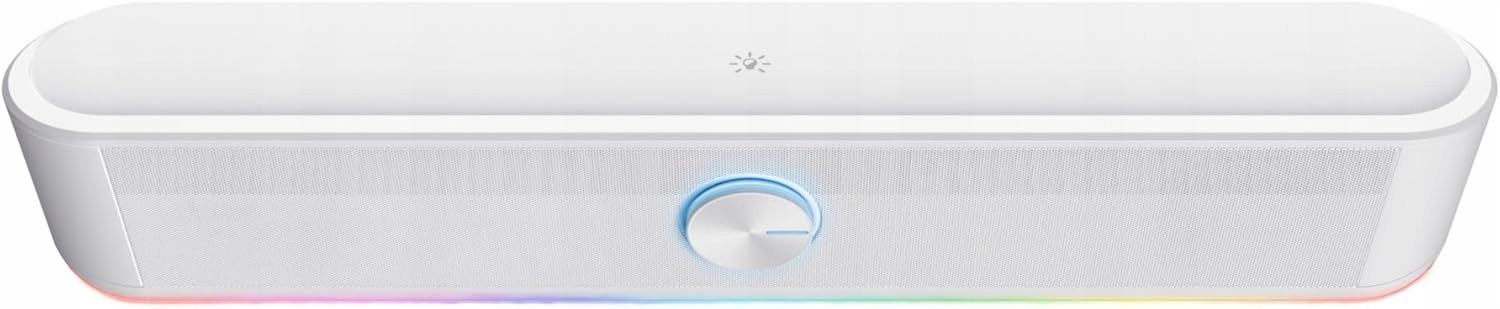 Trust Gaming GXT 619 W Thorne Soundbar Oświetlenie RGB 12W USB AUX Biały