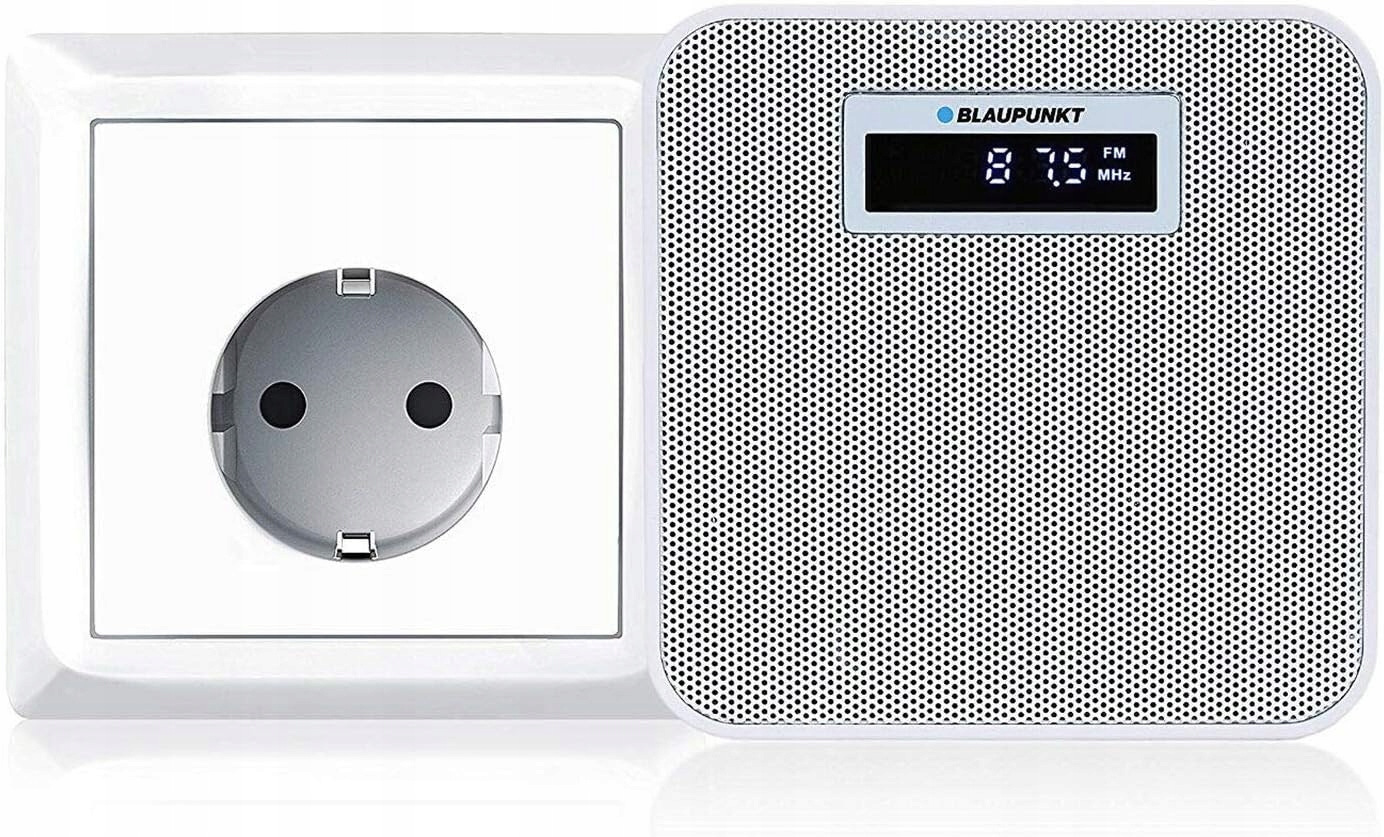 Radio sieciowo-bateryjne FM Blaupunkt PRB 100 WH Biały Bluetooth Radio HIT!