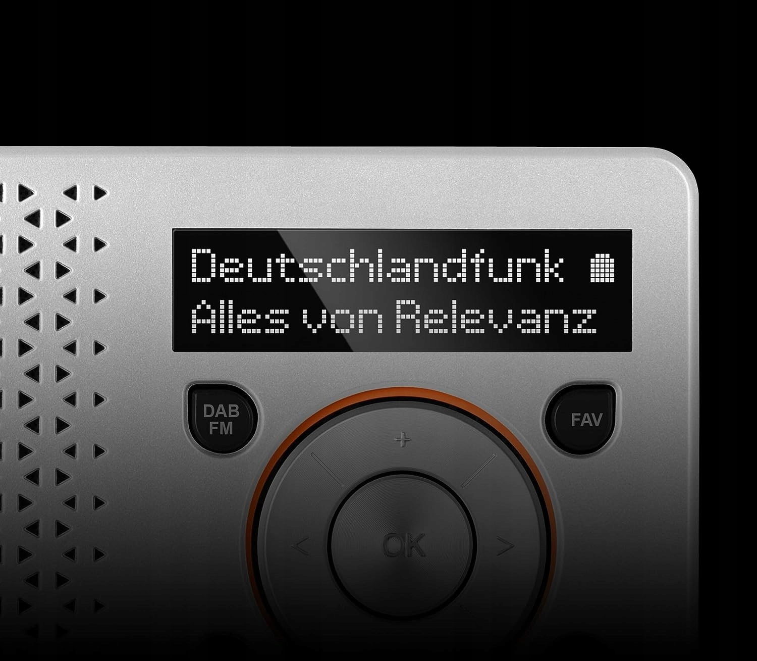 Radio sieciowo-bateryjne DAB FM TechniSat DigitRadio 1 Pomarańczowo-srebrny