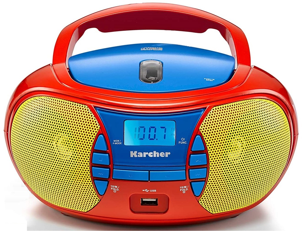 Radioodtwarzacz Karcher RR 5026 czerwony