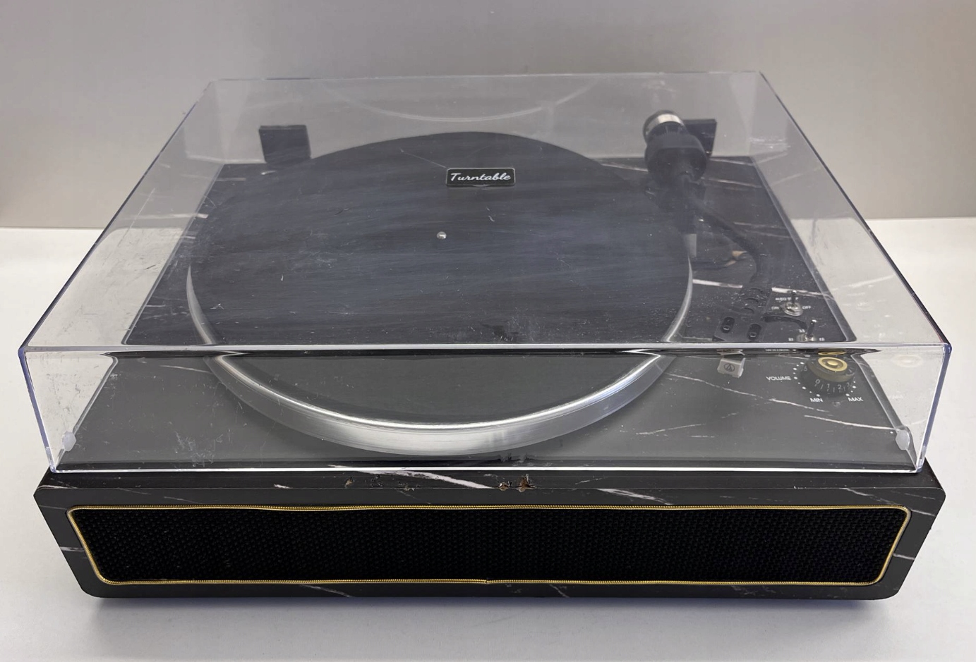 RETROLIFE GRAMOFON WINYLOWY Z GŁOŚNIKAMI, BLUETOOTH AUX, 33/45 OBR./MIN