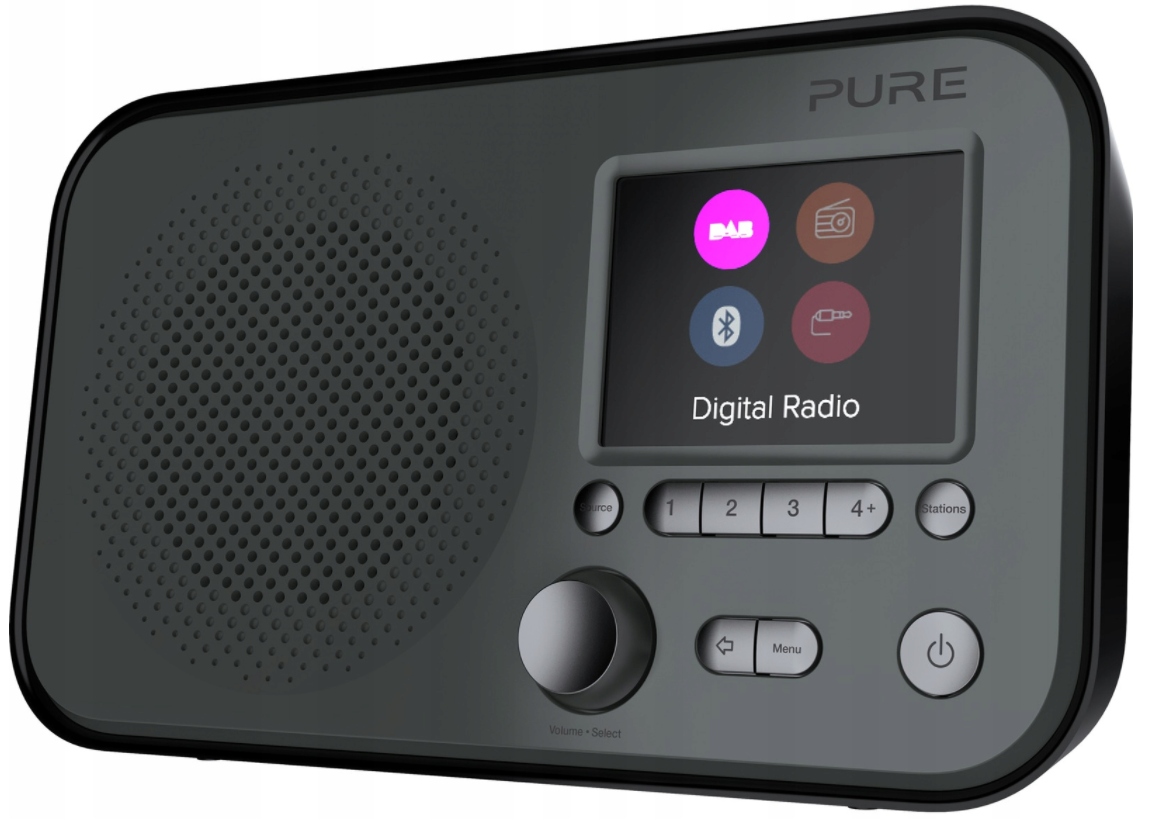 Radio sieciowe PURE Elan BT3 FM DAB+ Grafitowy HIT