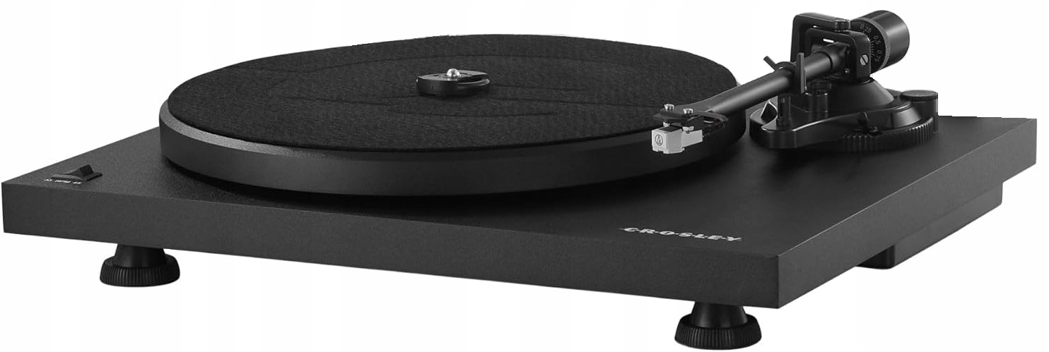 Gramofon Bluetooth Crosley C6A-BK Napęd paskowy Wbudowany przedwzmacniacz