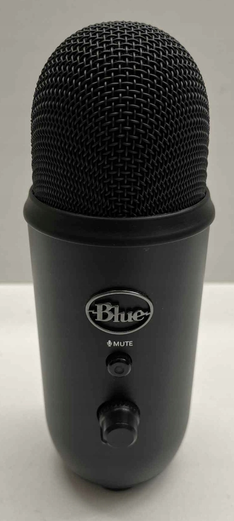 Mikrofon pojemnościowy PRZEWODOWY BLUE YETI USB CZARNY