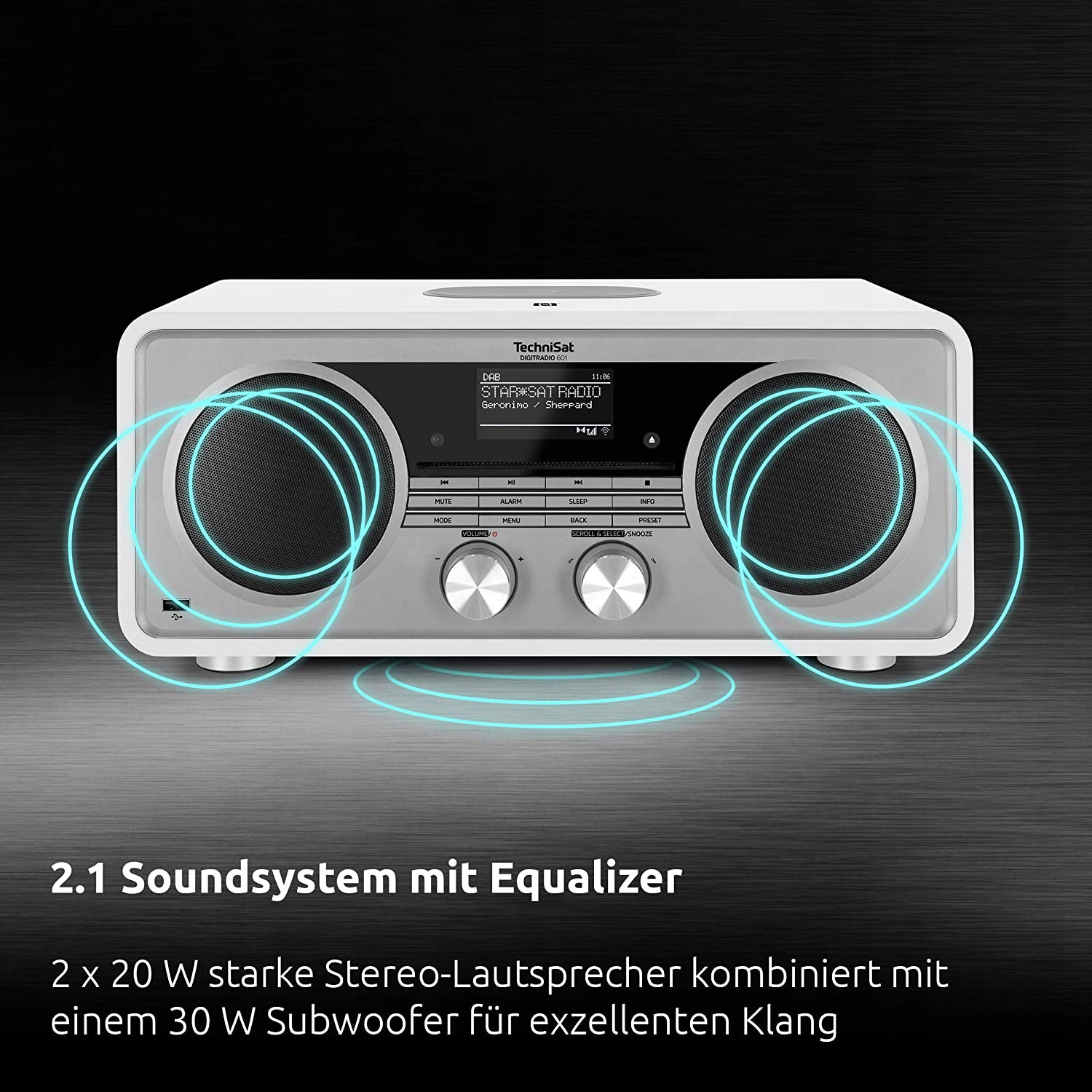 Radio Internetowe TechniSat Digitradio 601 WiFi FM