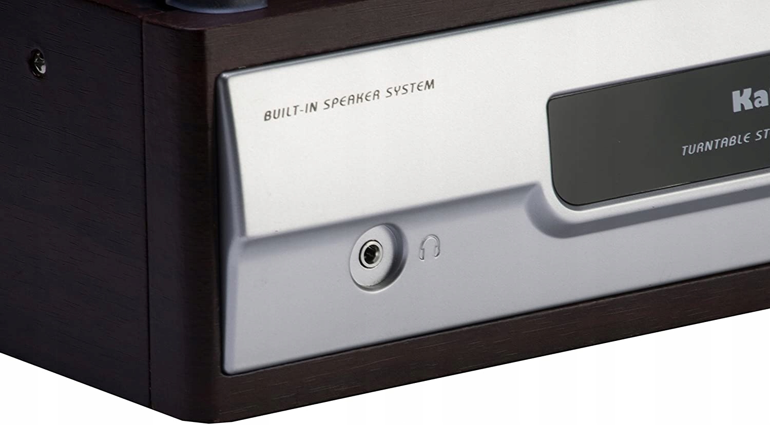 Gramofon stereo Karcher AG KA 8050 brązowo-srebrny HIT!