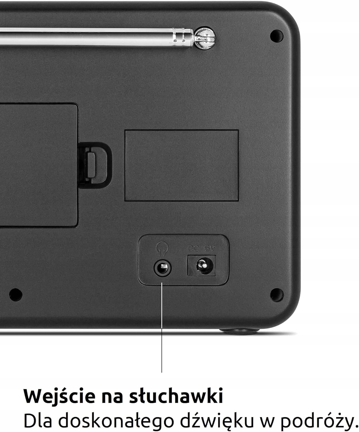 Radio sieciowo-bateryjne DAB+, FM, internetowe TechniSat Viola 2 C IR Biały