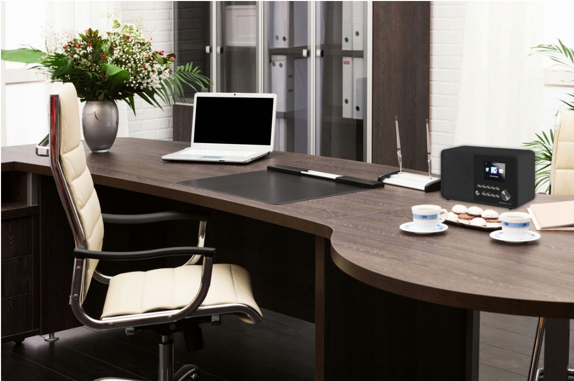 Radio sieciowe internetowe DAB+ Imperial i110 WiFi Czarny