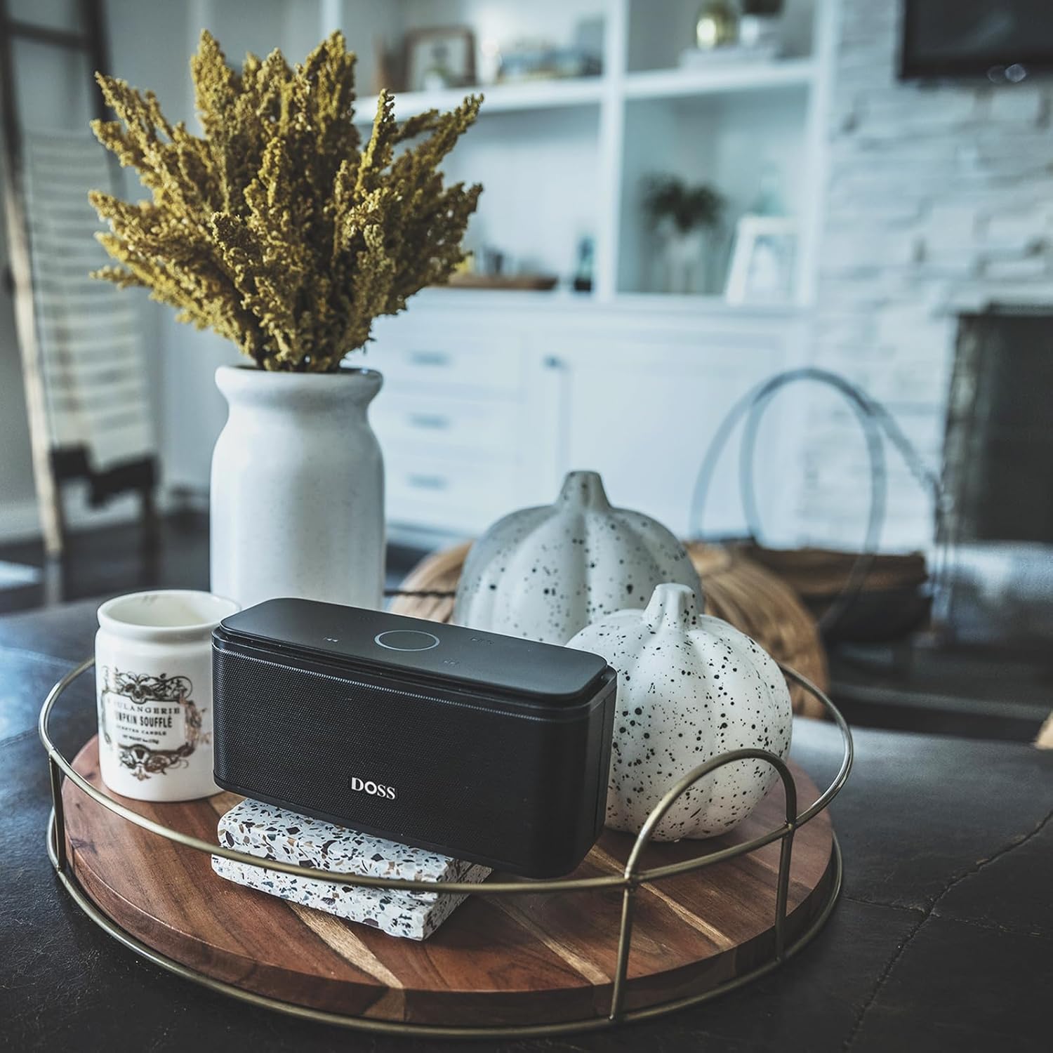 Głośnik przenośny Doss SOUNDBOX czarny Bluetooth dotykowy panel 12W HIT!