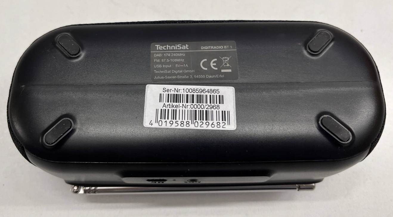 Głośnik Radio sieciowe DAB+ FM TechniSat DIGITRADIO BT 1
