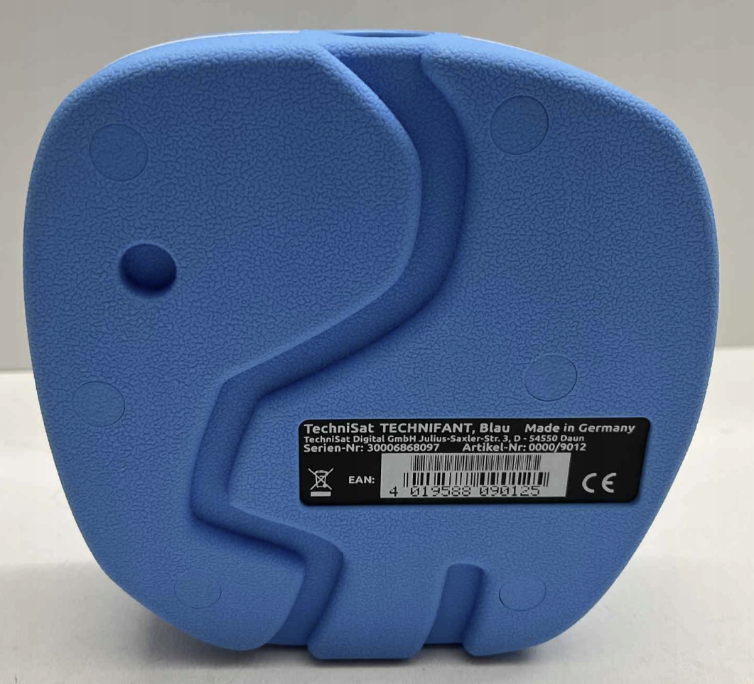 Głośnik przenośny TechniSat TechniFant niebieski