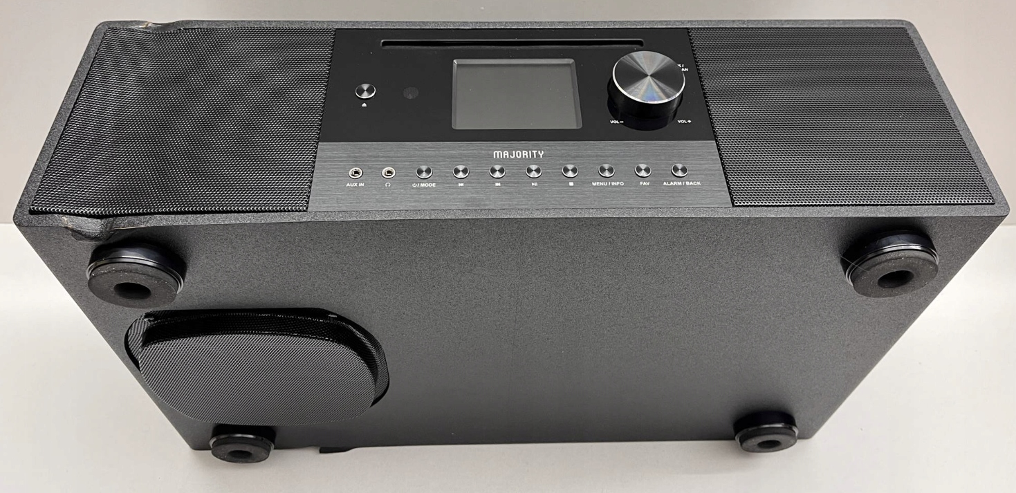 Radio sieciowe DAB+, FM, internetowe Majority Quadriga Bluetooth CD 120 W