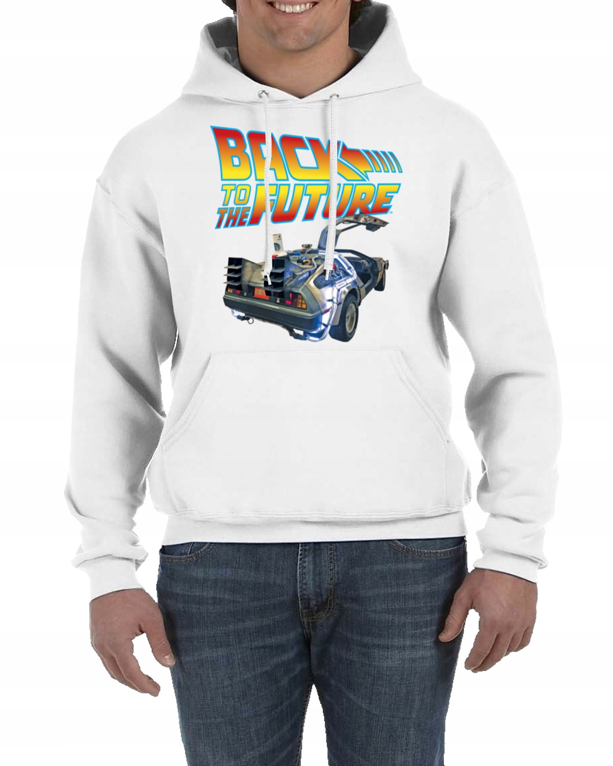 BLUZA Z KAPTUREM POWRÓT DO PRZYSZŁOŚCI L 2078
