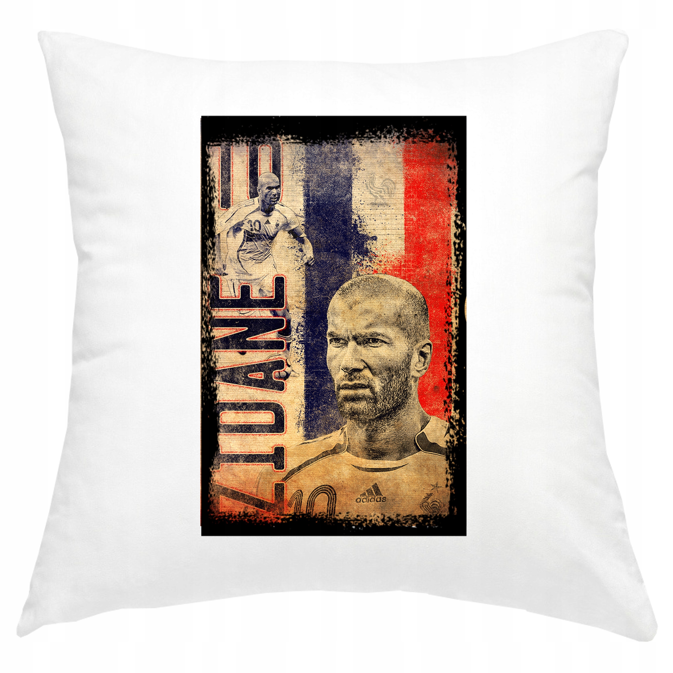 P235 PODUSZKA POSZEWKA PREZENT ZINEDINE ZIDANE FRANCJA FRANCE REAL ZIZOU