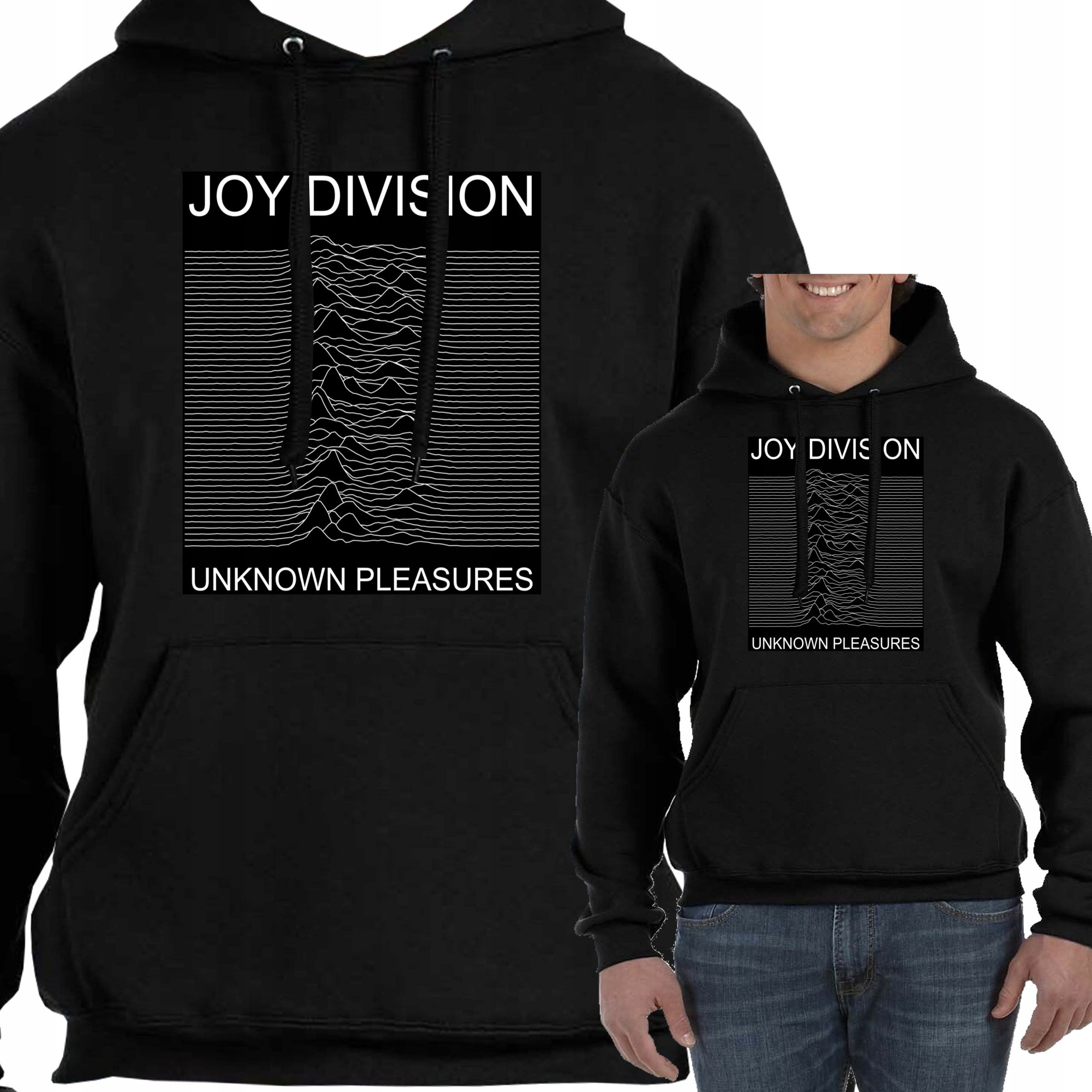 BLUZA Z KAPTUREM JOY DIVISION Ian Curtis Post Punk Gothic JAKOŚĆ M 3368