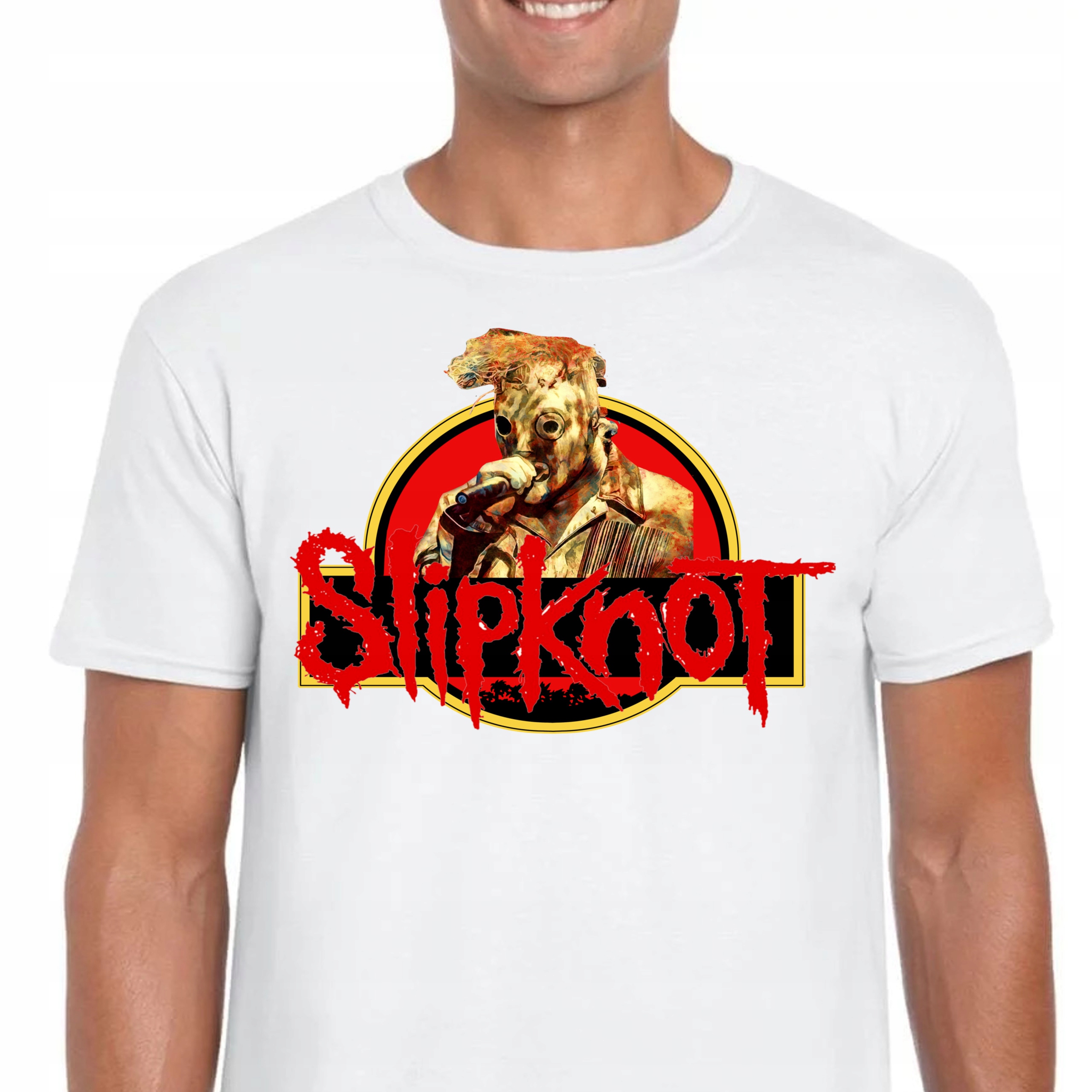 3350 KOSZULKA Heavy Metal SLIPKNOT ROCK HORROR S