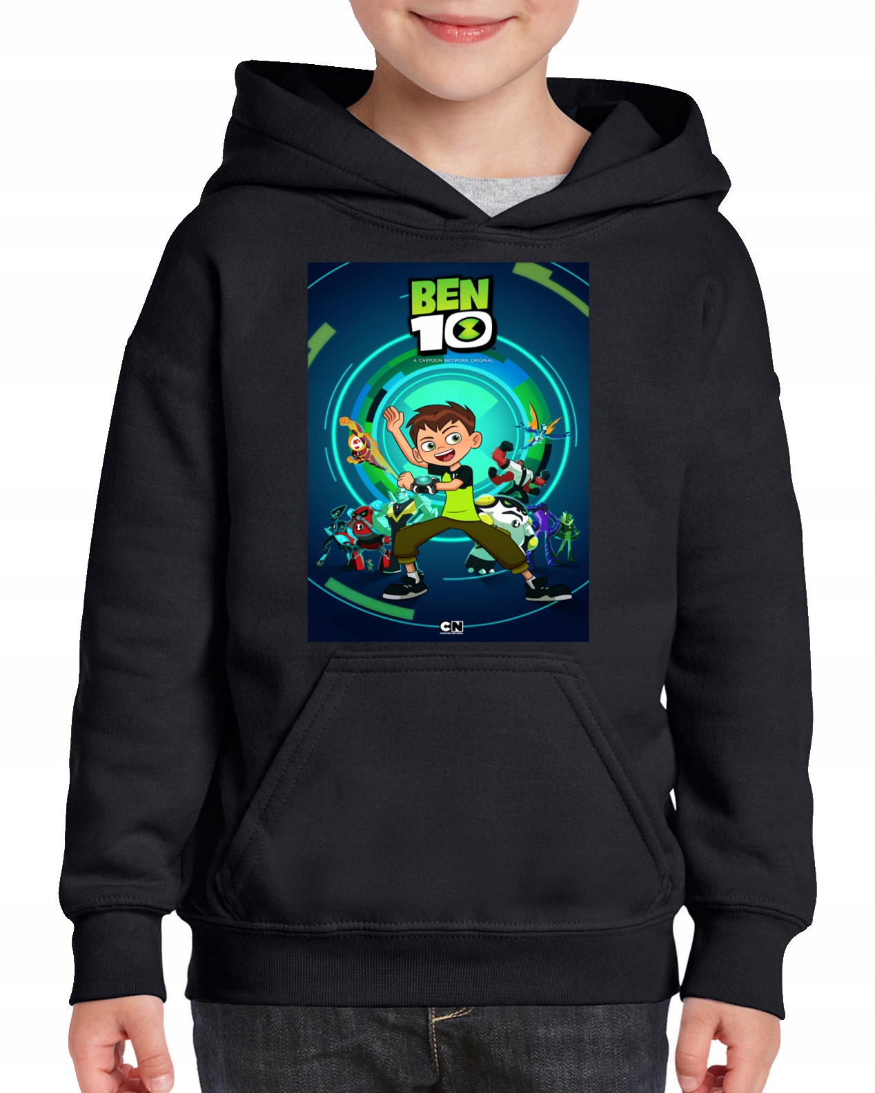 3038 BLUZA Z KAPTUREM BEN 10 BAJKA JAKOŚĆ 104