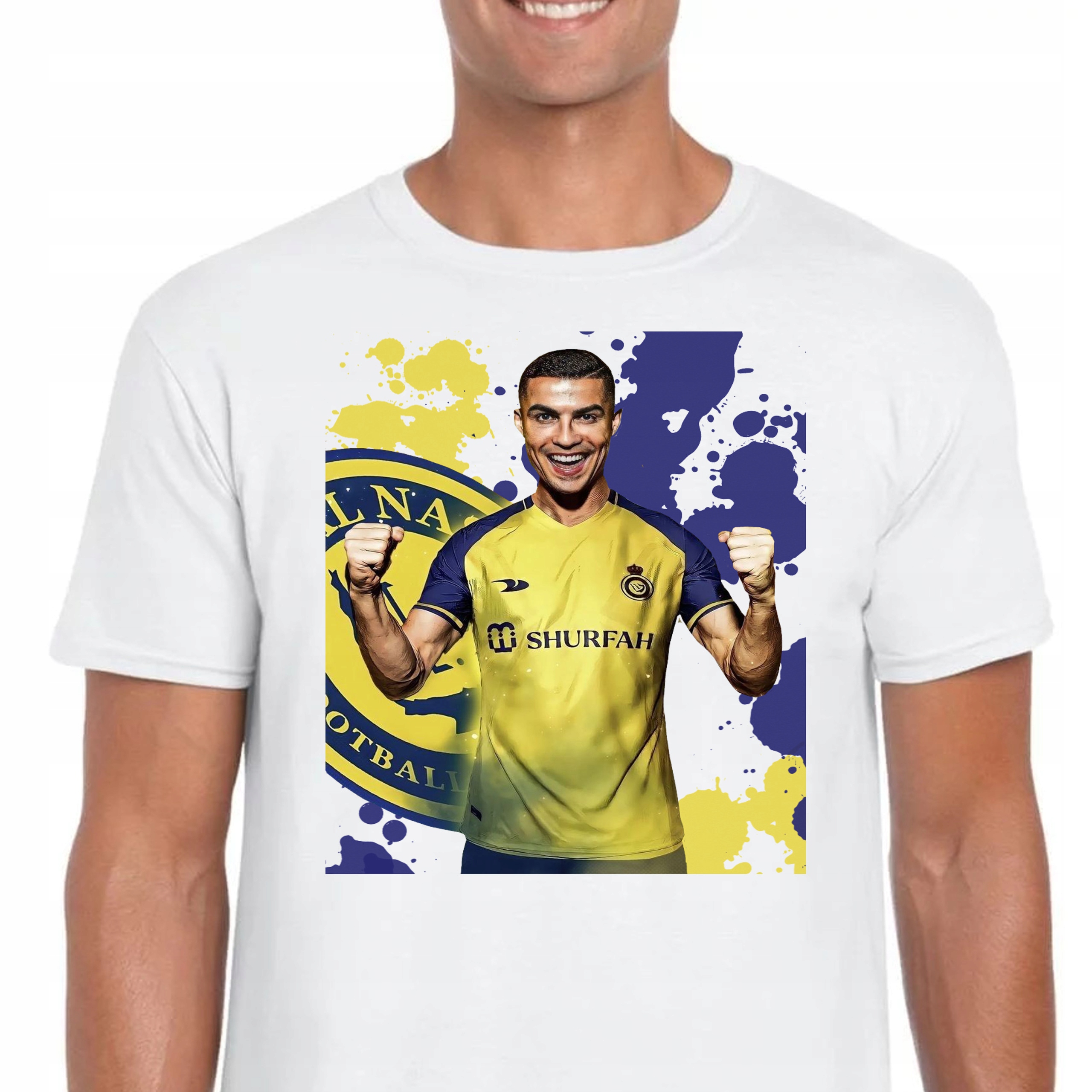 3358 KOSZULKA MĘSKA CRISTIANO RONALDO Al-Nassr PIŁKA NOŻNA SPORT M