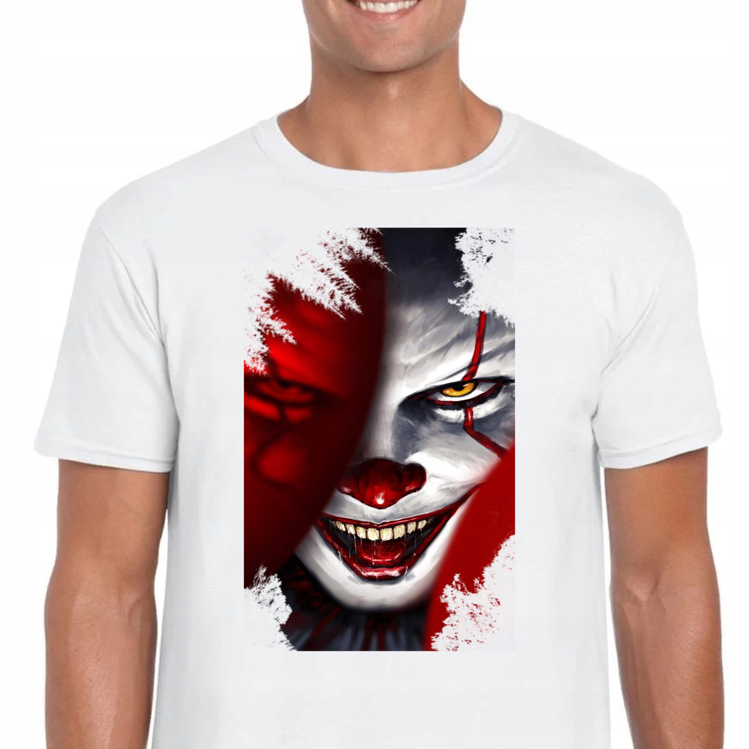 3324 Halloween KOSZULKA Horror To It KLOWN XL