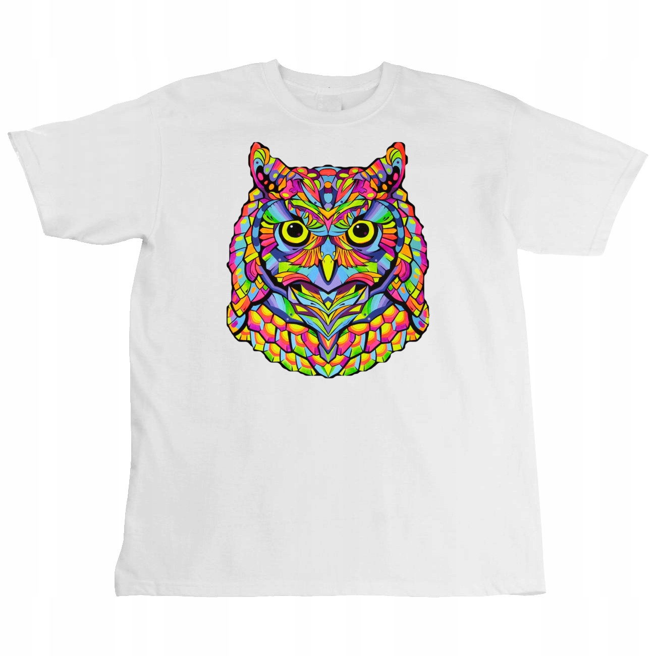 T-Shirt KOSZULKA SOWA NADRUK PREZENT XXL 1179