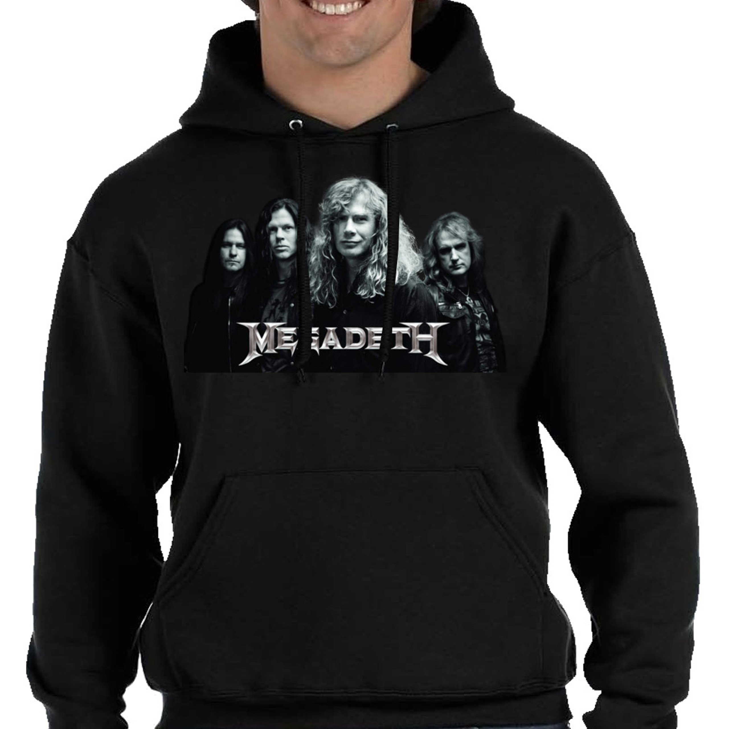 3264 BLUZA Z KAPTUREM MEGADETH HEAVY METAL L