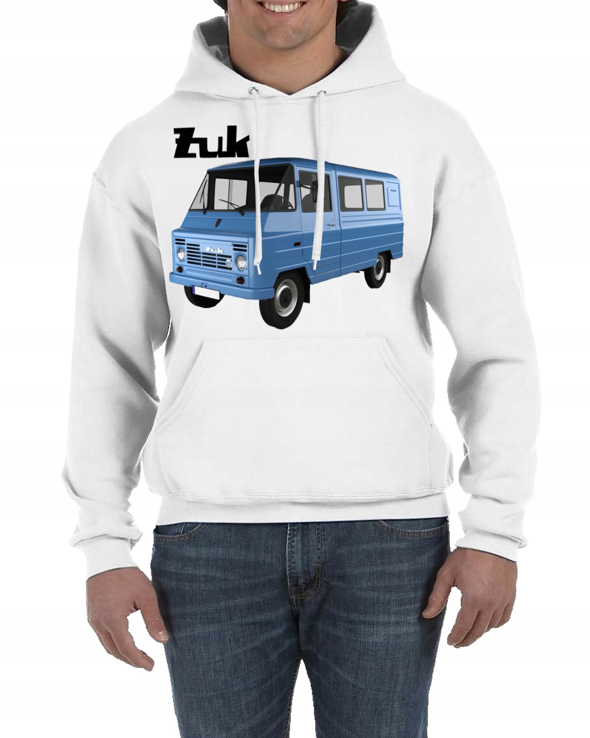 BLUZA Z KAPTUREM ŻUK PRL FAN MOTORYZACJI M 3082