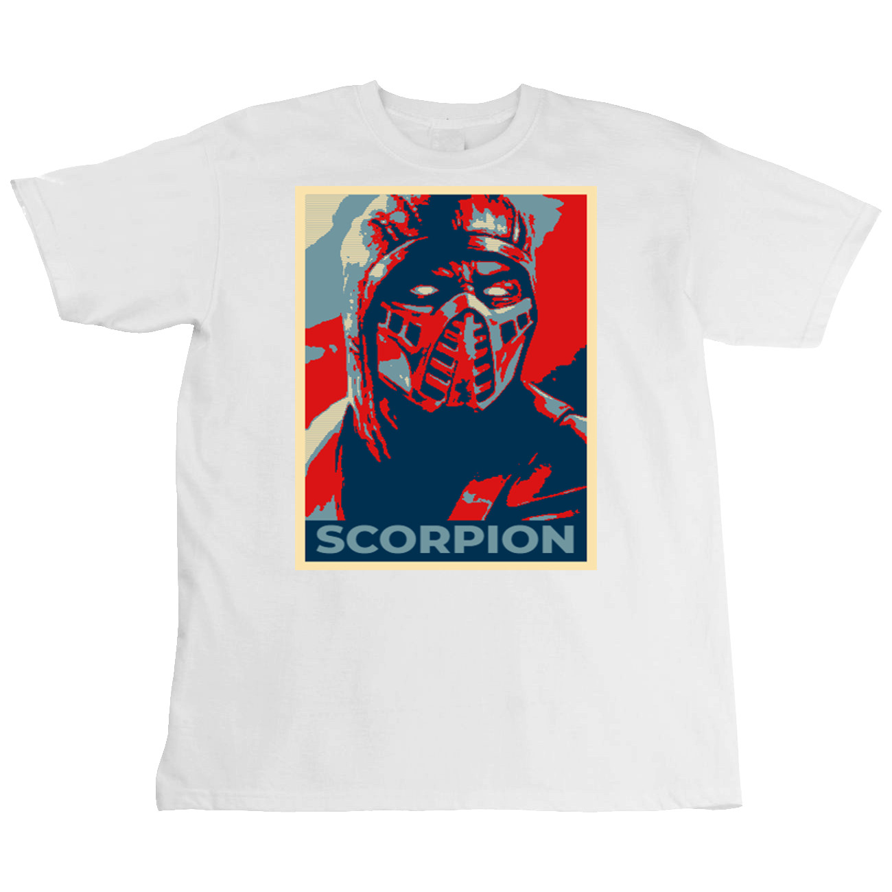 T-Shirt KOSZULKA MORTAL KOMBAT SCORPION S 1193