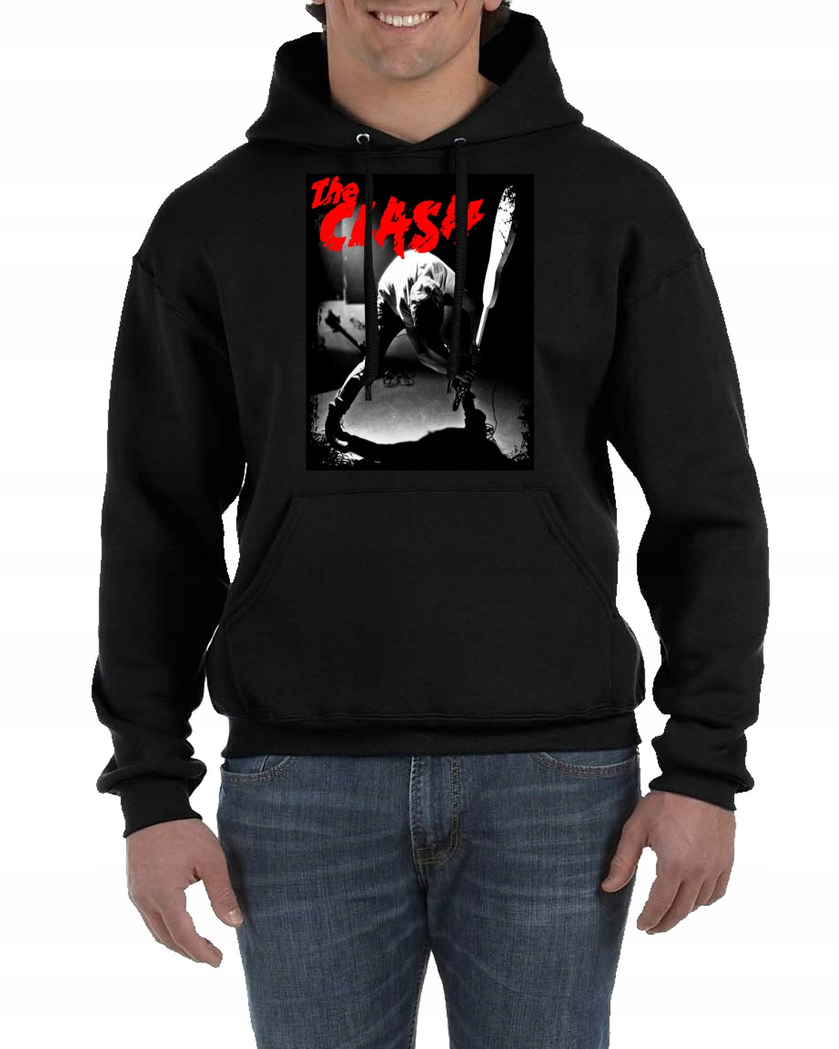 3289 BLUZA Z KAPTUREM THE CLASH XL Punk Rock