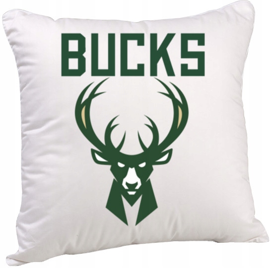 PODUSZKA MILWAUKEE BUCKS 40x40 CM PREZENT NBA 1203