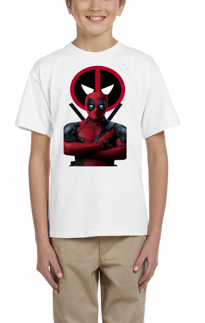 0289 KOSZULKA DZIECIĘCA DEADPOOL PREZENT 140