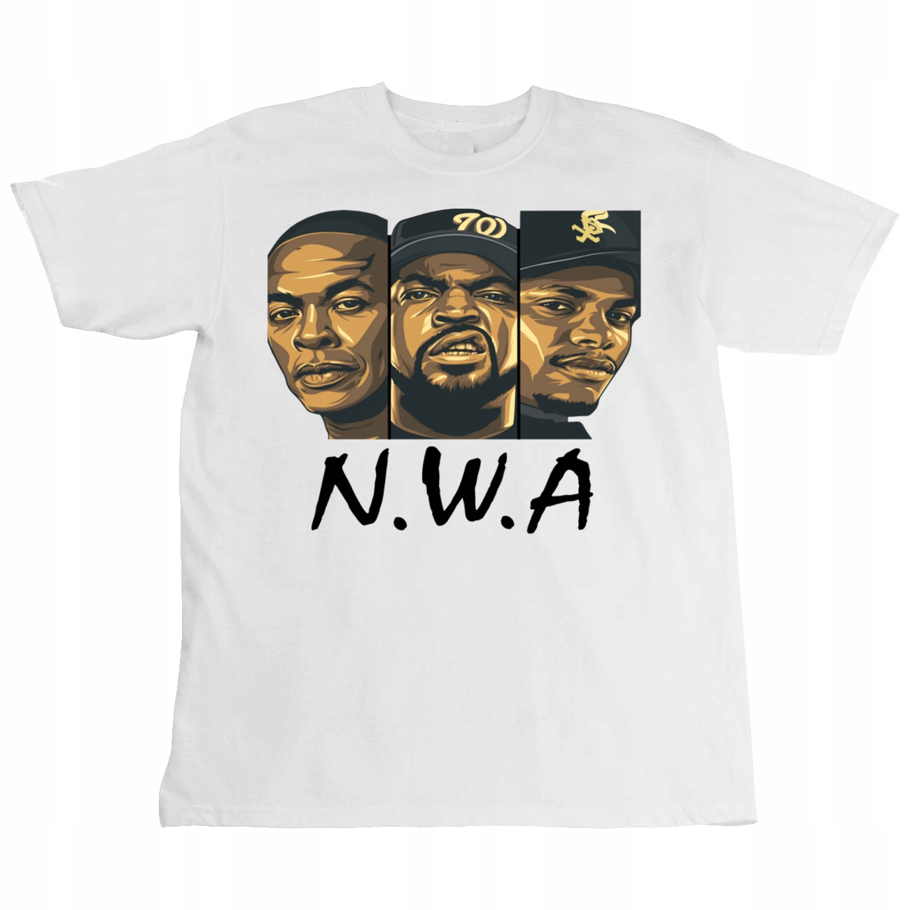 T-Shirt KOSZULKA N.W.A STRAIGHT OUTTA RAP S 0845