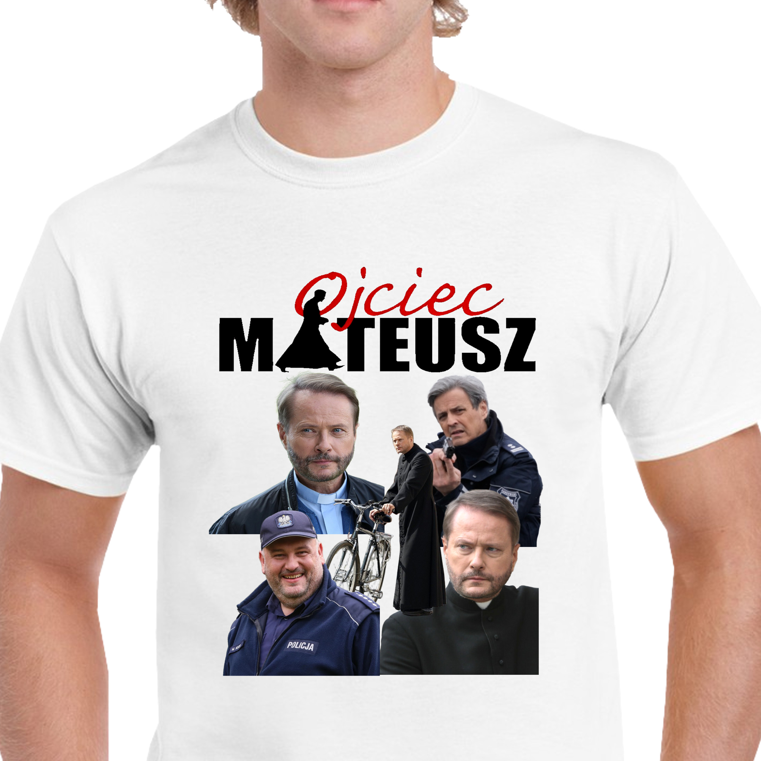 KOSZULKA MĘSKA OJCIEC MATEUSZ SERIAL TVP DLA FANA PREZENT XXL P358
