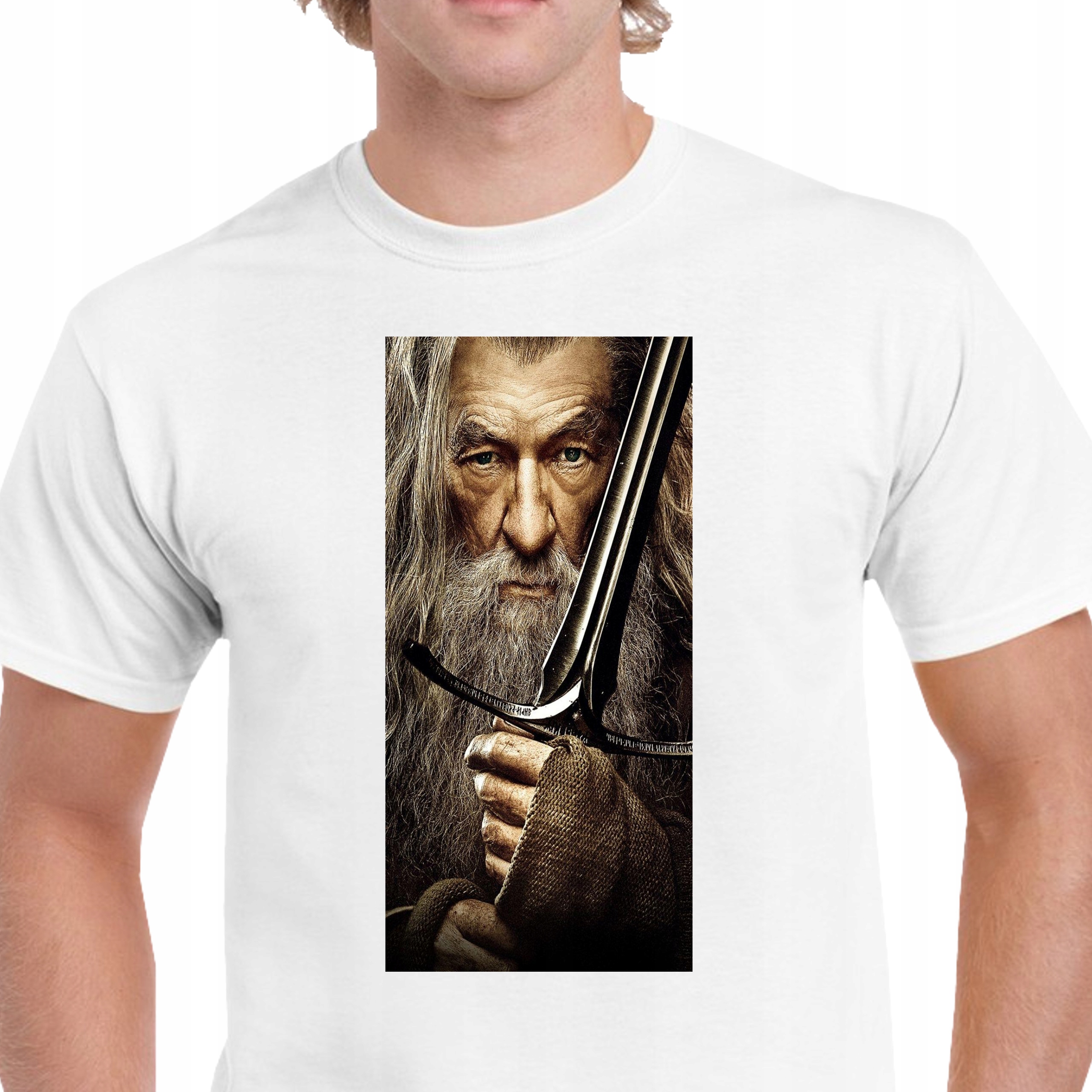 P279 KOSZULKA MĘSKA GANDALF WŁADCA PIERŚCIENI LORD OF THE RINGS TOLKIEN XL
