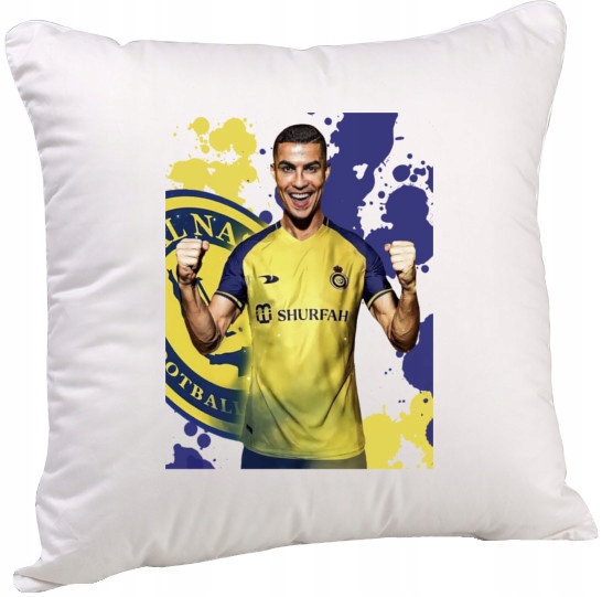 3358 PODUSZKA CRISTIANO RONALDO Al-Nassr PIŁKA NOŻNA 40x40 CM