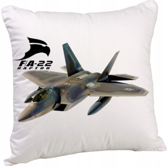 3272 PODUSZKA F-22 RAPTOR SAMOLOT MYŚLIWIEC
