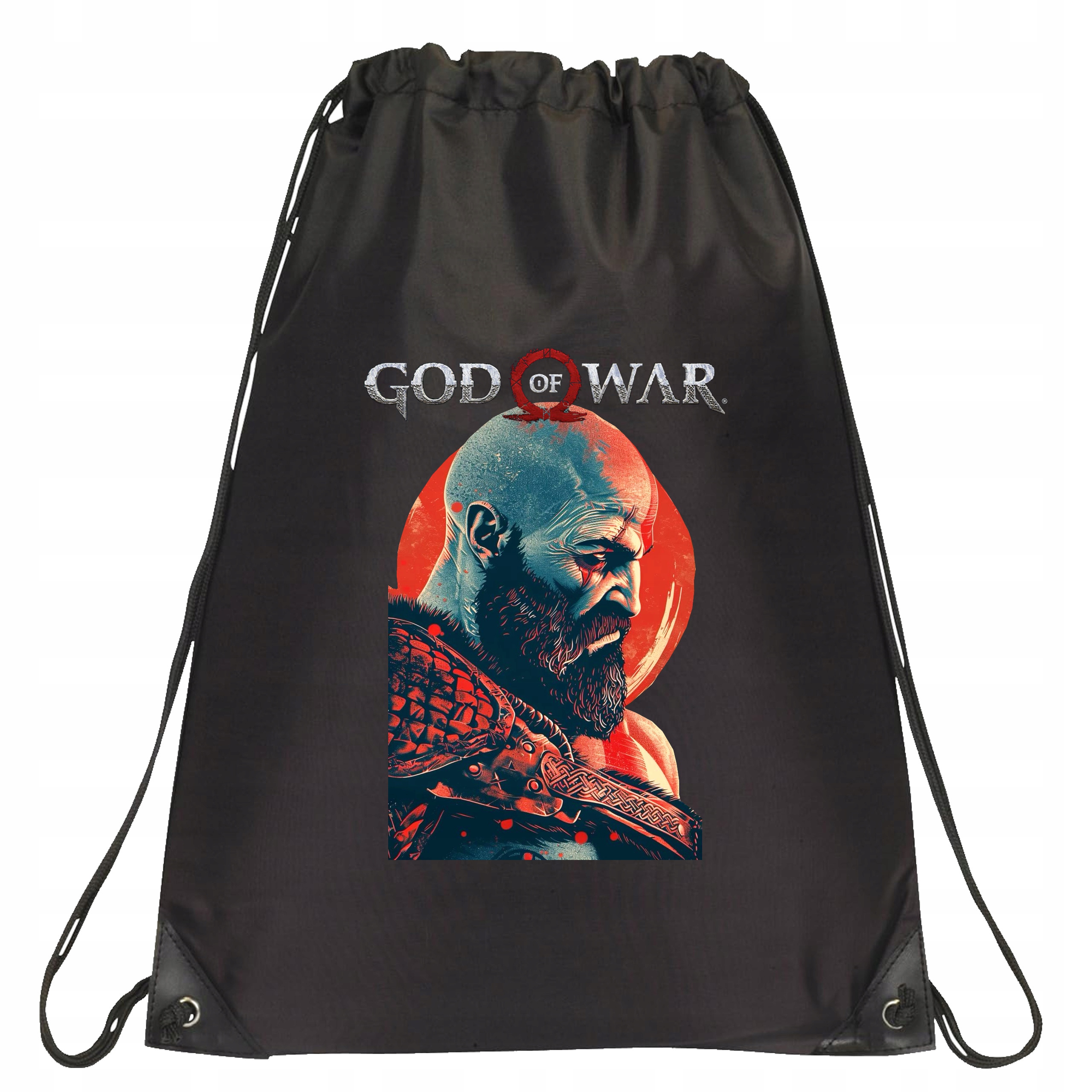 PLECAK WOREK Z NADRUKIEM GOD OF WAR Z NADRUKIEM DLA GRACZA JAKOŚĆ P349