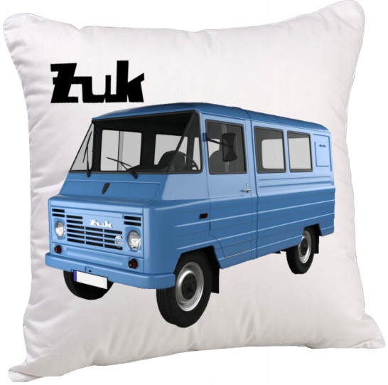 PODUSZKA ŻUK PRL FAN MOTORYZACJI 40x40 CM 3082