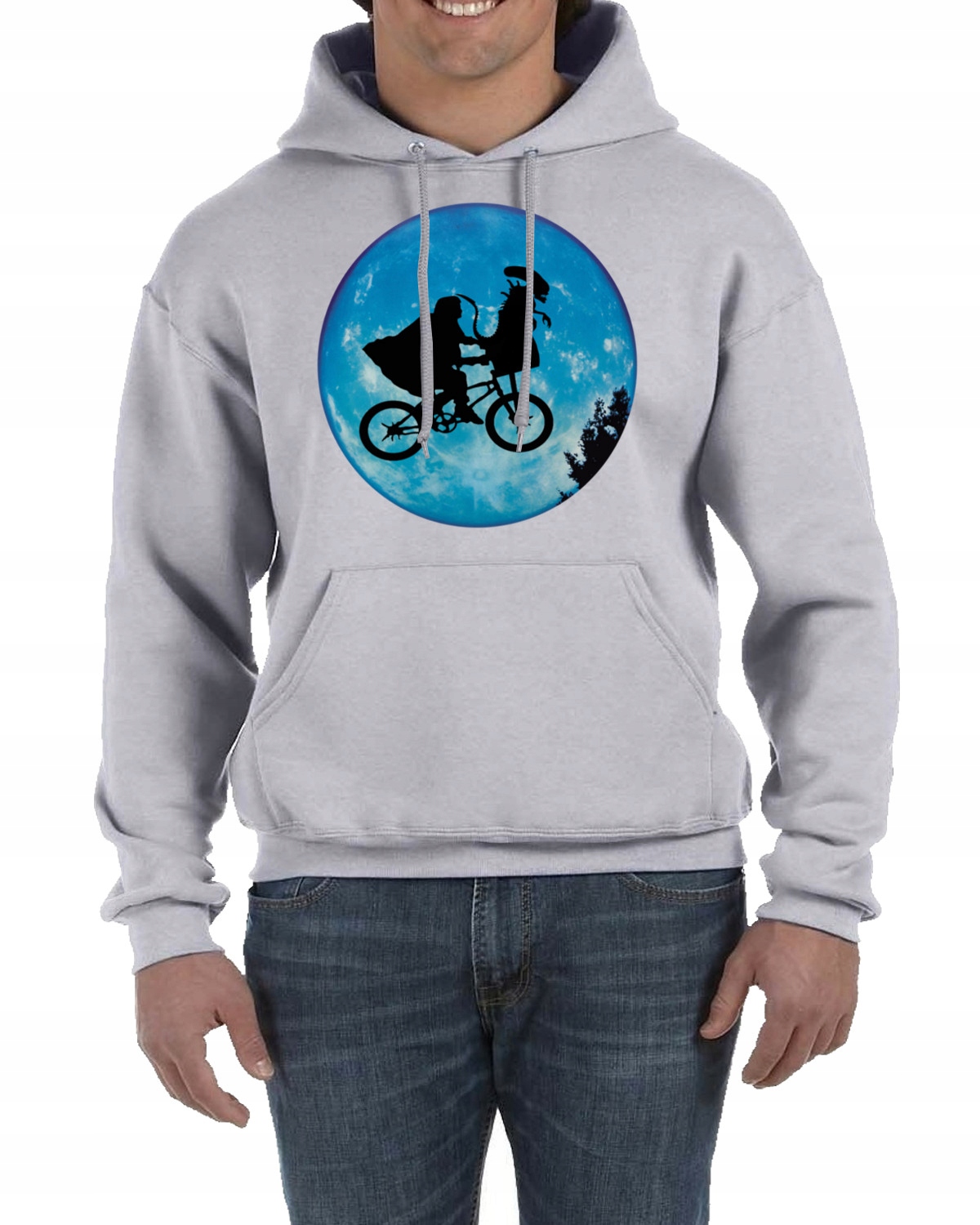 BLUZA Z KAPTUREM ET OBCY XENOMORPH ALIEN L 2084