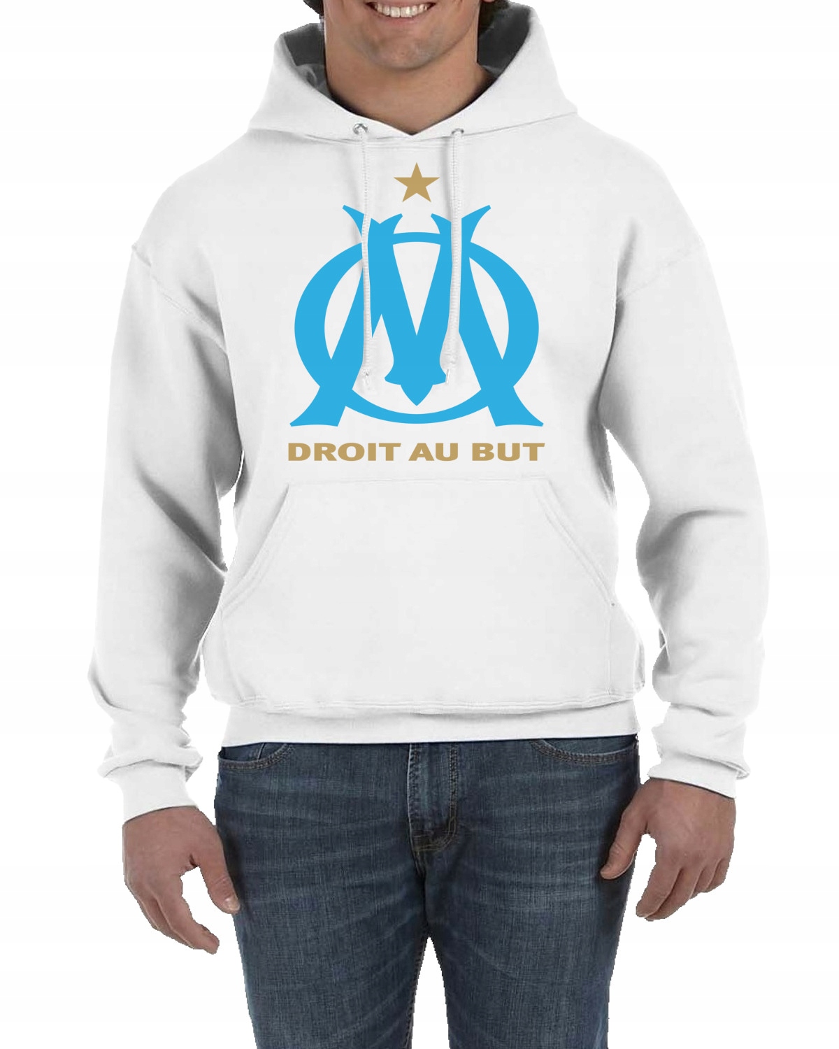 BLUZA Z KAPTUREM OLYMPIQUE MARSYLIA XL 0206