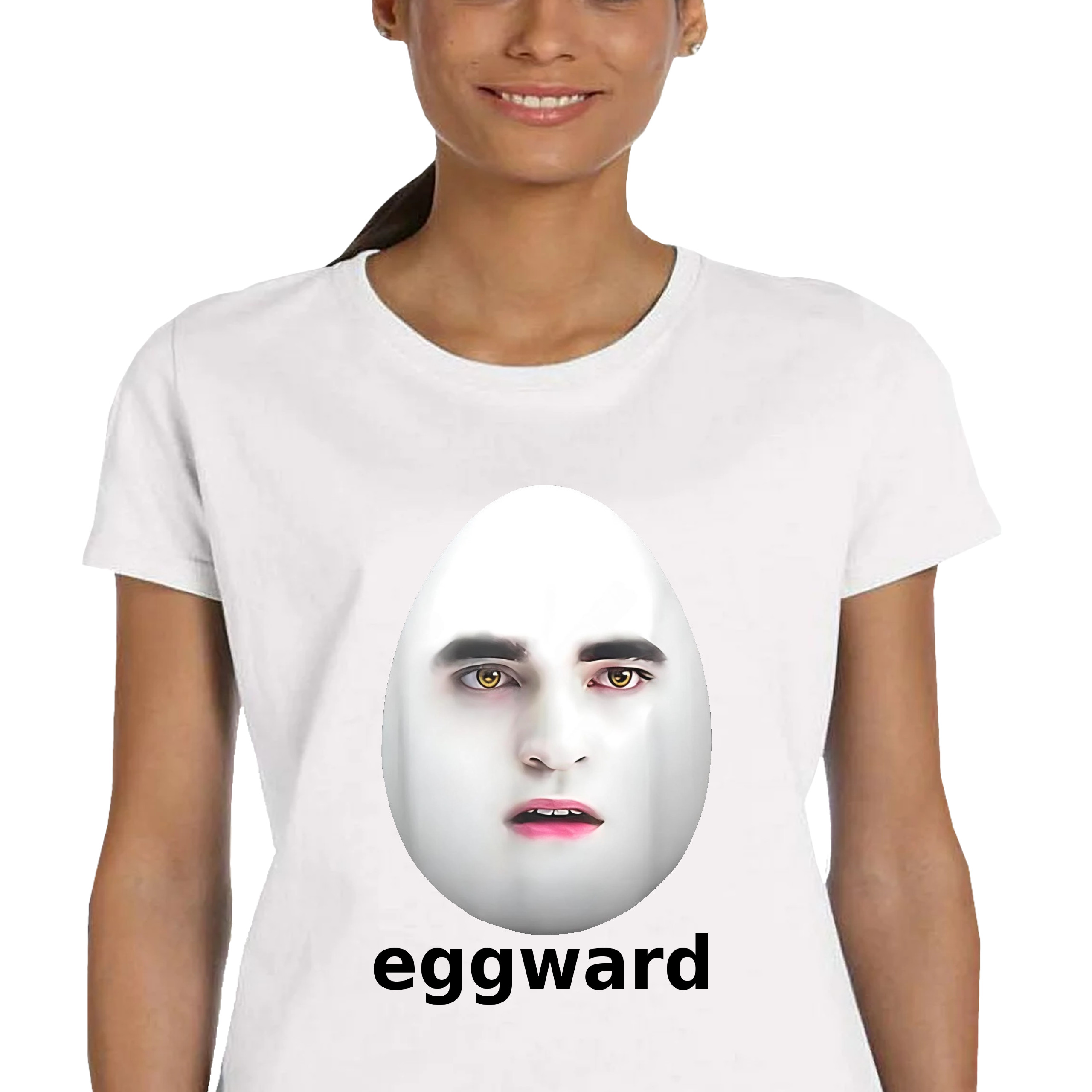 P347 DAMSKA KOSZULKA Śmieszna Eggward Śmieszna Edward Cullen Zmierzch S