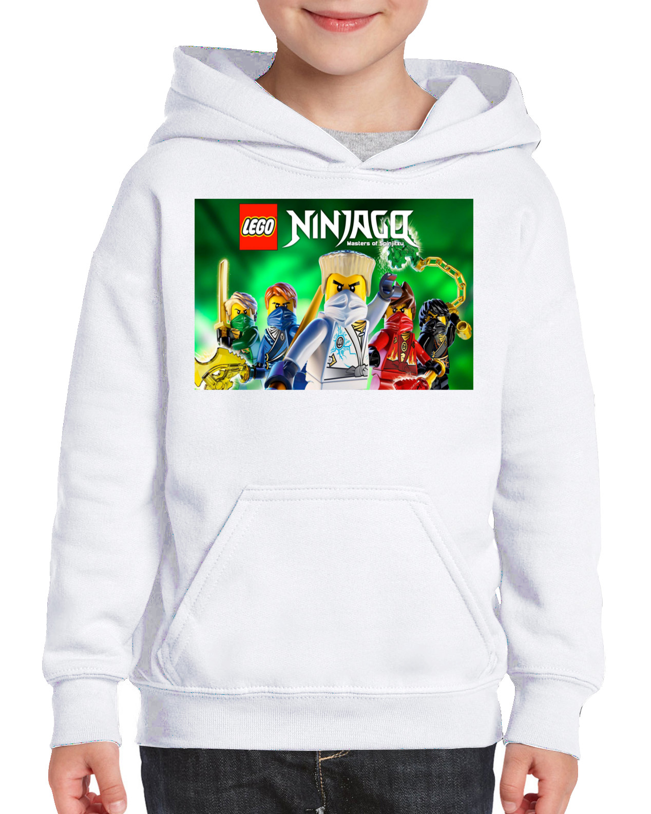 3011 BLUZA Z KAPTUREM LEGO NINJAGO PREZENT 128