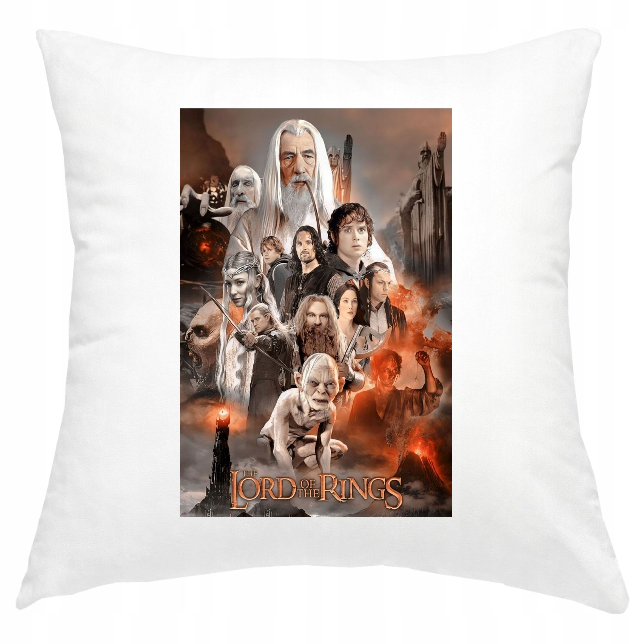 P282 PODUSZKA POSZEWKA MORDOR LORD OF THE RINGS WŁADCA PIERŚCIENI FRODO
